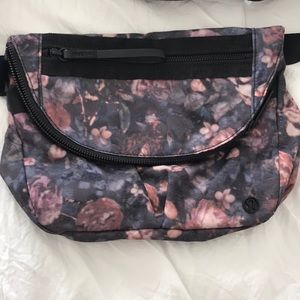 Limited edition printed Lululemon fanny pack